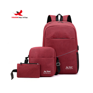 Mochilas Escolares Casuales para Estudiantes al por Mayor, Juego de 3 Mochilas de Viaje para Computadora para Hombres - Product Image 2