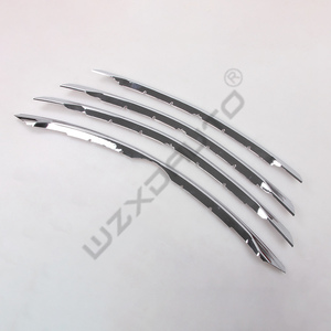 Grille de calandre avant chromée ABS 4 pièces pour accessoires de voiture 2016 - Product Image 5