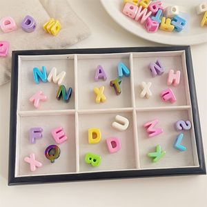 Cuentas Grandes de Acrílico con Letras <span class=keywords><strong>Cole</strong></span>, Chapadas en Oro, Iridiscentes, para Manualidades, Cadenas para Teléfono Móvil, Zapatos, Collares - Product Image 4