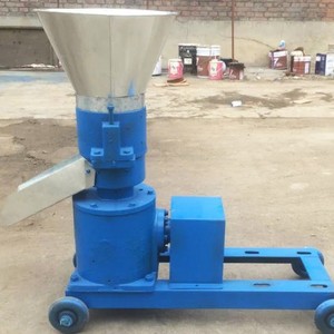 Machine à granulés alimentaires électrique monophasée 100 kg/h en acier inoxydable, taille de granulés personnalisable pour le traitement des céréales - Product Image 1