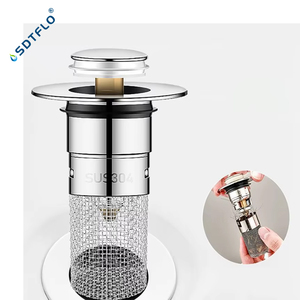 Filtre <span class=keywords><strong>à</strong></span> ordures d'évier d'acier inoxydable et filtre de pente de salle de bains de déodorant de drain de plancher avec l'odeur fraîche de <span class=keywords><strong>voiture</strong></span> - Product Image 2