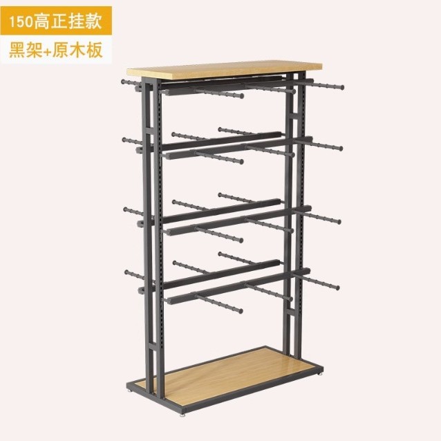 Long 120 black hanging high 155 four layers-black log swatch