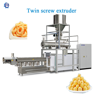 เครื่องทำอาหารพองจากแป้งข้าวโพดอัตโนมัติ ผลิตภาพสูง สายการผลิตขนมข้าวโพดพอง ทำจากสแตนเลส 304 - Product Image 3