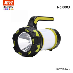 Led Flashlight Rechargeable Battery 5inch 3.62inch 6.69inch Camping Emergency Lighting With <b>Dimmer</b> Function - Product Image 2