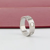 Bague unisexe classique en acier inoxydable avec zircon, disponible en argent, or rose, bracelet à breloques en acier inoxydable, vente en gros