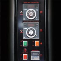 Four électrique commercial NFD-20FI 380V, 1 niveau, 2 plateaux, en acier inoxydable, thermostat réglable, minuteur intégré, température réglable, pour boulangerie