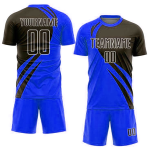 Conjunto de Uniforme de Fútbol Premier, Jersey y Pantalones Cortos Sublimados Personalizados, Ropa Deportiva Moderna, Fabricación OEM - Product Image 4