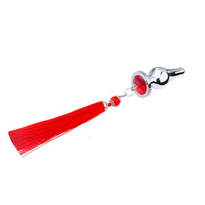 Boîte personnalisée gratuite - Plug anal à pompon en acier inoxydable avec cristal amovible, stimulateur anal, jouets sexuels pour mamelons, masseur de prostate, gode - Product Image 6