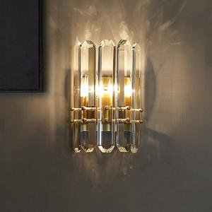 Wholesale Luxury Modern LED E14 Crystal <b>Wall</b> Lamp New Style <b>Light</b> <b>Sconce</b> for Indoor Use for Hotel Staircases - Product Image 3