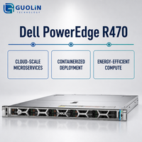 Serveur Rackable Dell PowerEdge R470 1U Neuf pour le Déploiement Informatique Haute Densité des Services Internet