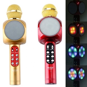 High Quality Home Party Karaoke Handheld Mic <strong>Wireless</strong> <strong>Microphone</strong> With <strong>Bluetooth</strong> Speaker Mic Support Tf/Usb/Mp3 for Family Ktv - Product Image 5