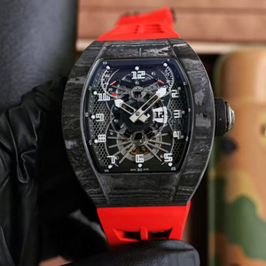 Montre tourbillon multifonctionnelle pour homme, de qualité supérieure, soigneusement conçue, avec indicateur de réserve de marche, double fuseau horaire 022 et indicateur de couple. - Product Image 5