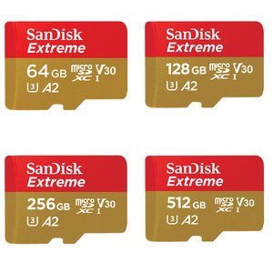 Tarjeta de Memoria SanDisk <span class=keywords><strong>Micro</strong></span>-<span class=keywords><strong>SD</strong></span> TF de 64G 128G 256G 512G <span class=keywords><strong>1T</strong></span> A2 V30 U3 con Velocidad de Lectura de 190MB/s, Modelo para Teléfono Móvil y Cámara - Product Image 1