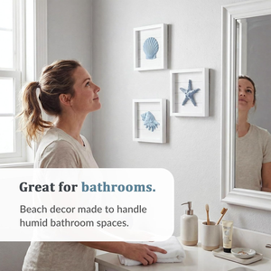 Décor mural 3D coquillages bleus et étoiles <span class=keywords><strong>de</strong></span> <span class=keywords><strong>mer</strong></span>, thème côtier, pour <span class=keywords><strong>salle</strong></span> <span class=keywords><strong>de</strong></span> <span class=keywords><strong>bain</strong></span> ou chambre à coucher, inspiré <span class=keywords><strong>de</strong></span> l'océan, décorations <span class=keywords><strong>de</strong></span> <span class=keywords><strong>bord</strong></span> <span class=keywords><strong>de</strong></span> <span class=keywords><strong>mer</strong></span> - Product Image 5