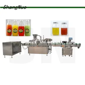 Fabricante de China, máquina automática de corcho para botellas de vino de uva a pequeña escala/vino después de la línea de sellado de llenado dental