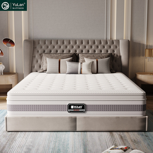 Fabricante ortopédico Euro Top Twin Double Size Nuevo colchón de espuma viscoelástica con resorte silencioso - Product Image 4
