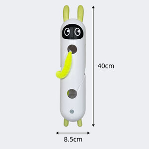 Giocattolo per Cani Elettrico Ecologico Yun a Forma di Bruco con Musica e Ventosa per Gatti - Product Image 2