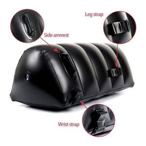 Canapé Gonflable Érotique Ergonomique de Soutien pour Couples, Coussin Ajustable de Position, Confort du Dos et des Genoux, Renforce l'Intimité - Product Image 3