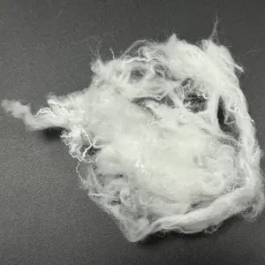 Fibra de nylon semi-opaca 38-65mm para algodão e lã
