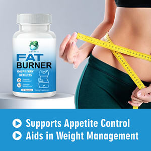 Fabrikant Aangepaste <span class=keywords><strong>Raspberry</strong></span> Ketones Supplement Vetverbranders Capsules Ondersteunen Metabolisme Gewichtsverlies Pillen met Groene Thee Blad - Product Image 4