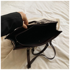 Borsa a tracolla firmata da donna per la vendita calda borse a quadri alla <span class=keywords><strong>moda</strong></span> per giovani e grandi borse Tote - Product Image 6