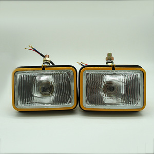 Faros Delanteros Cuadrados H3 de 12V para Excavadora Bobcat, Luces de Repuesto para Maquinaria de Construcción - Product Image 3