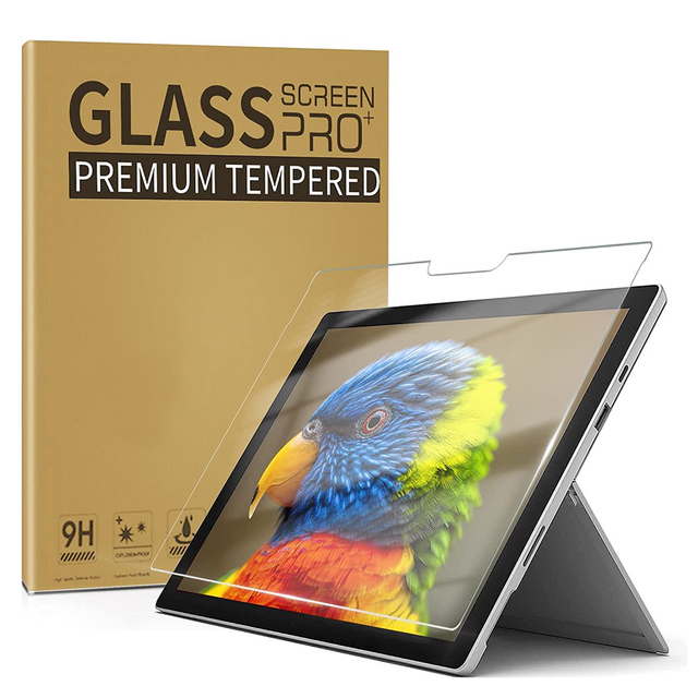 High Definition for Microsoft Surface Pro 8 7 6 9H Tempered Glass Screen Protector for Surface Pro X Go 3 2 Protective Glass