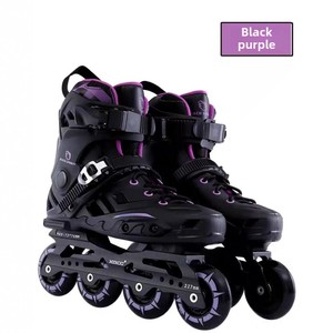 <span class=keywords><strong>Pattini</strong></span> a rotelle in linea per adulti professionali per uomo e donna scarpe da Skate piatte - Product Image 2