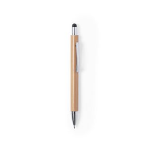 Promoción de Venta Especial: Bolígrafo Ecológico de Bambú con Logotipo Grabado con Láser y Punta Táctil, Ideal para Escritura en la Oficina - Product Image 2