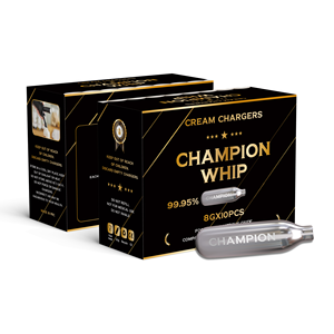 กระป๋องแก๊สขนาดเล็ก 8 กรัม ยี่ห้อ Champion Whip สำหรับทำวิปครีม - Product Image 1