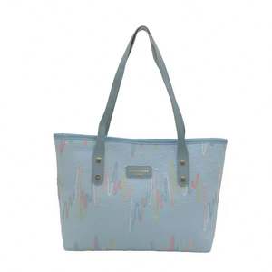 Eco Green Custom Logo <b>Large</b> Capacity A4 Size Reusable Tote <b>Jute</b> Shopping <b>Bag</b> Suitable for Women - Product Image 6