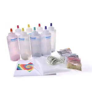 New 8 Colors Non Toxic Party DIY Paint On Shirts Fabric Tie Dye One-step Tie Dye Kits