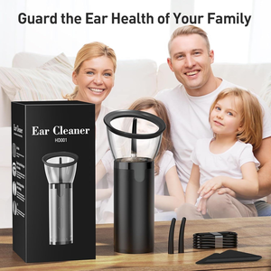 Herramienta Plegable para Limpieza de Oídos, Kit Portátil para Remover <span class=keywords><strong>Cera</strong></span> de Oídos con 4 Ajustes de Presión, IPX6, para Viajes - Product Image 6