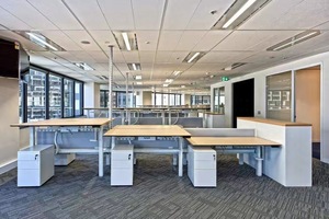 Lcn modul hiện đại Thiết kế văn phòng ưa thích ngành công nghiệp phong cách mở rộng kim loại đồ nội thất cho 2 người làm việc - Product Image 2