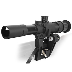 Focuhunter SVD 4x26 Scope Sight Caza Mira telescópica PSO 1/4 ''Alcance de caza y accesorios - Product Image 5