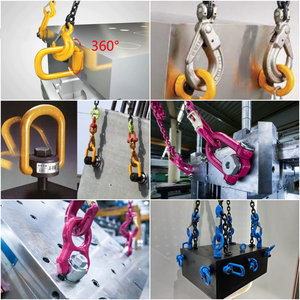 Anillas de elevación forjadas y tratadas térmicamente con certificado CE G80 G100 para la venta, punto de elevación/anacla con ojo giratorio - Product Image 2