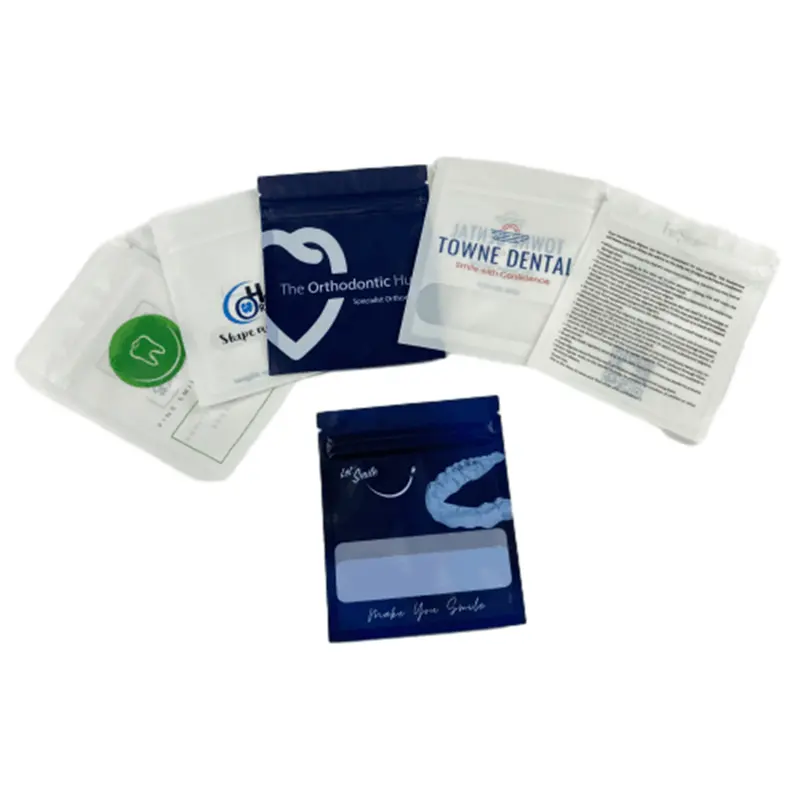 Многоразовые пакетики для зубной нити
