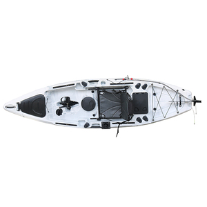 Edore — kayak de pêche pour une personne, nouveau design, 11 pieds, avec pédales à rabat - Product Image 1