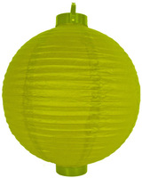 Lanterne en papier ronde à LED personnalisée imprimée, alimentée par batterie, pour la décoration suspendue, pour Noël, mariage, festival, fête