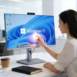 Ordinateur de bureau tout-en-un I3 I5 I7, ordinateur de bureau 23,8 pouces pour la maison et le bureau, édition <span class=keywords><strong>vidéo</strong></span> - Product Image 1