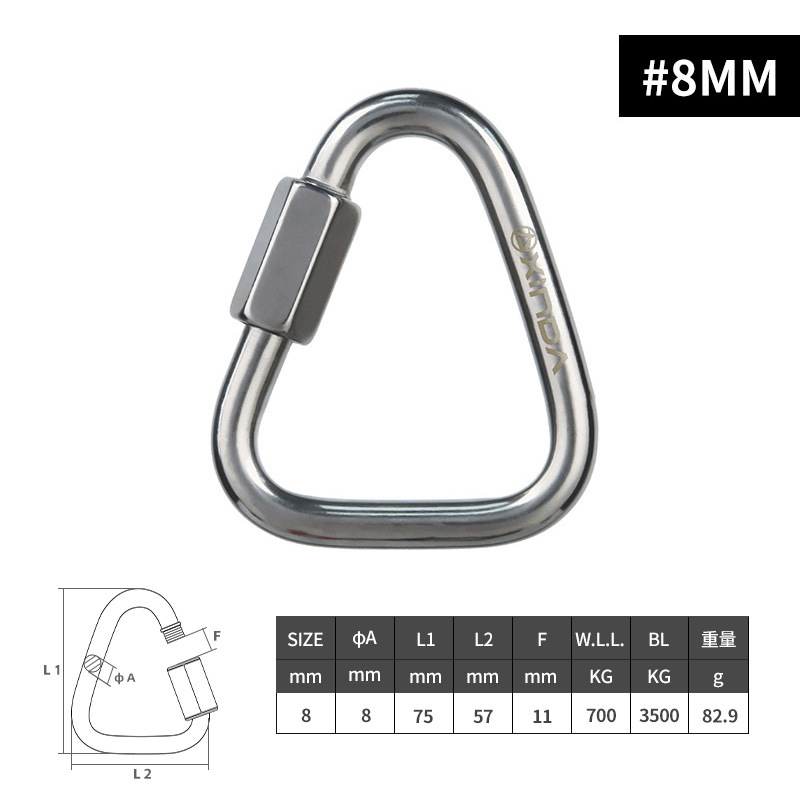 ล็อคสามเหลี่ยมขนาดเส้นผ่านศูนย์กลาง 10 มม.