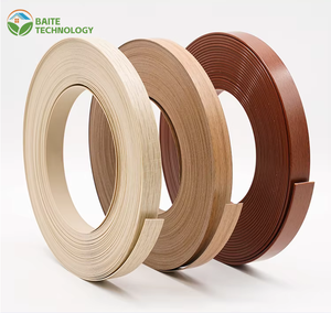 Cinta de sellado de bordes de PVC para decoración del hogar a precio asequible, venta directa de fábrica, tiras de borde de PVC de poliuretano blanco de 2 mm de color puro - Product Image 4