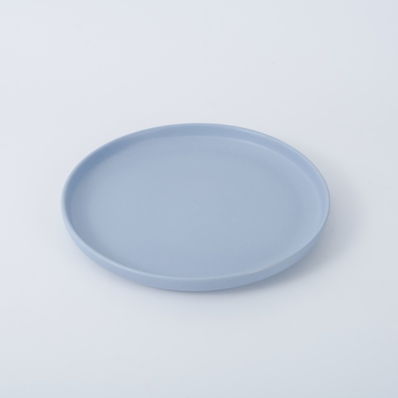 blue glazed ceramic set