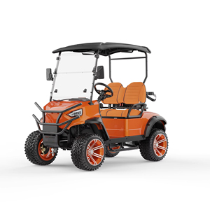 Voiturette de golf tout-terrain 48V 2 places avec éclairage LED et housse de pluie pour le transport sur les terrains de golf, les complexes hôteliers et les communautés, alimentation 48V - Product Image 1