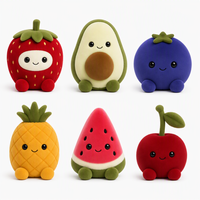 Jouet en peluche personnalisé en forme de fruit, jouet en peluche pour la décoration de la chambre des enfants, cadeau d'anniversaire, poupée en peluche douce, fabrication sur mesure
