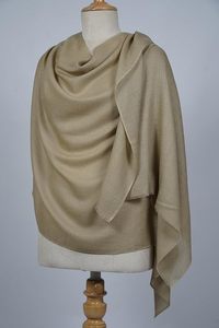 Women Luxury Cashmere Fine <b>Wool</b> Plain Hand Dyed Stole Soft Lightweight Elegant <b>Wrap</b> Shawl for Winter Fashion Boutique - Product Image 2