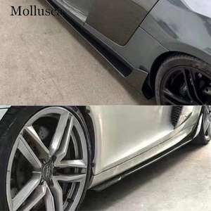 สเกิร์ตข้างคาร์บอนไฟเบอร์ทรง R8 V สำหรับกันชนหลัง ปี 2010-2016 - Product Image 2