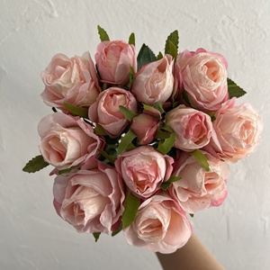 <span class=keywords><strong>Rosa</strong></span> Artificial de Tacto Natural D20, Rosas Blancas y Rosas de Seda, Decoración para el Día del Padre, Bodas, Hogar, Hotel, <span class=keywords><strong>Rosa</strong></span> de Tallo Largo - Product Image 5
