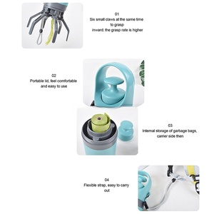 Ramasse-crottes portable écologique pour chien avec distributeur de sacs – Nettoyeur de déchets pour animaux pratique pour les promenades - Product Image 6