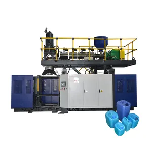 15-30L HDPE الكيميائية التراص برميل الطبول jerrycan البلاستيك ماكينة التشكيل بالنفخ مع سعر المصنع